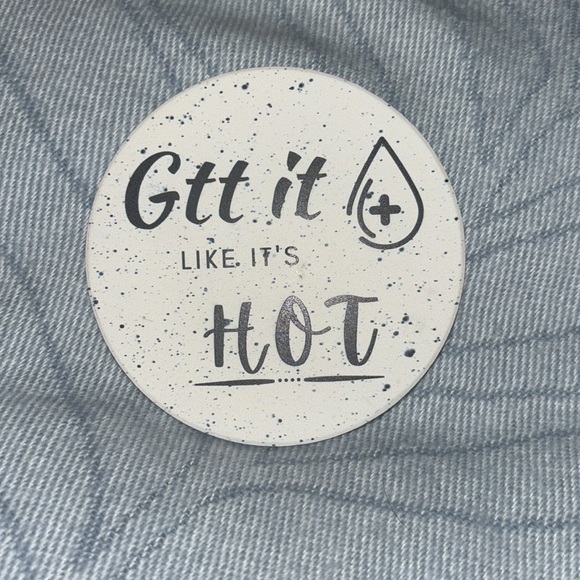 Medical professional/ Nurse themed humorous Ceramic Coasters 3 total - Picture 4 of 6